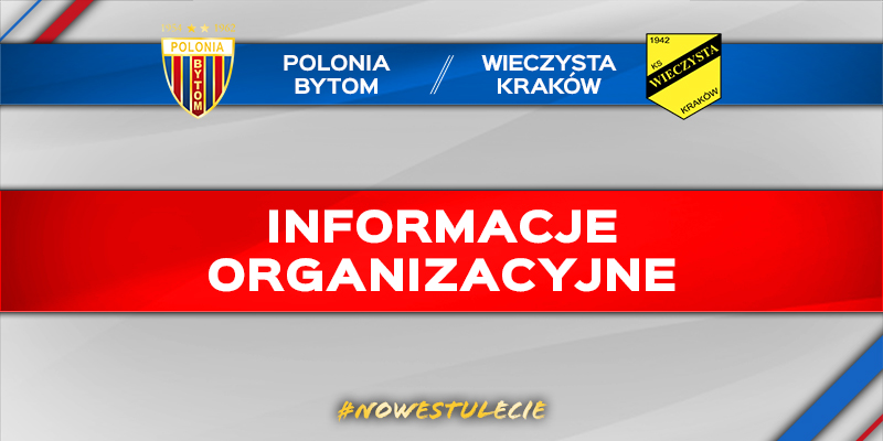 Informacje organizacyjne przed sparingiem z Wieczystą Kraków