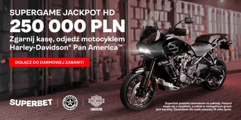 Startuje nowa edycja Super Game Jackpot HD – do wygrania Harley-Davidson!