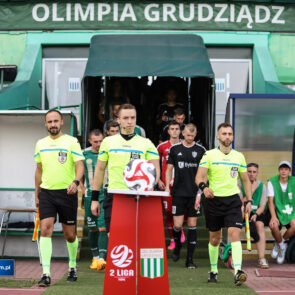 Pilka nozna. II liga. Olimpia Grudziadz - Polonia Bytom. 29.07.2023