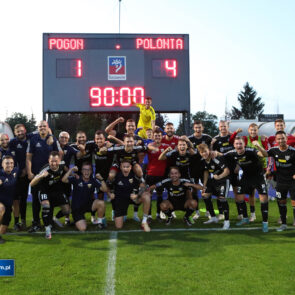 Pilka nozna. Puchar Polski. Pogon II Szczecin - Polonia Bytom. 28.09.2023