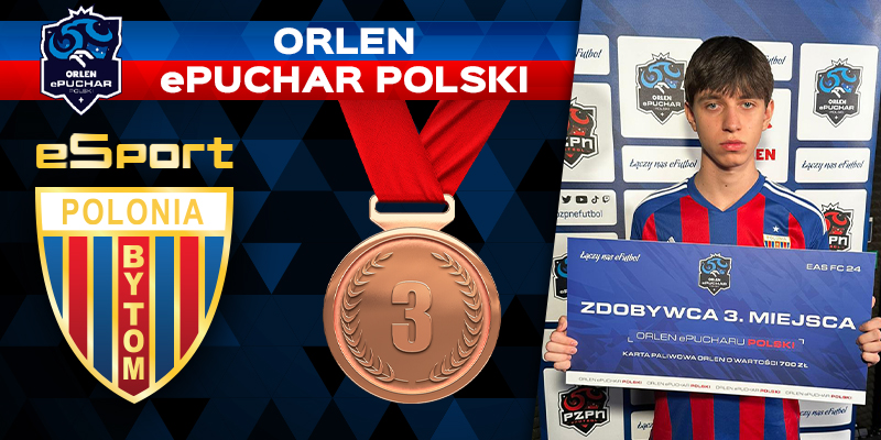 Polonia 3. drużyną ORLEN ePucharu Polski!