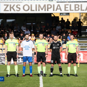 Pilka nozna. II liga. Olimpia Elblag - Polonia Bytom. 18.05.2024