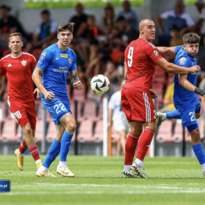 Pilka nozna. Mecz kontrolny. Puszcza Niepolomice - Polonia Bytom. 06.07.2024