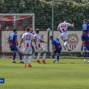 Pilka nozna. Betclic II liga. Pogon Grodzisk Mazowiecki - Polonia Bytom. 20.07.2024