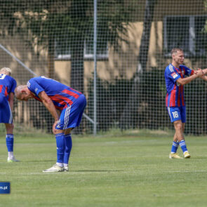 Pilka nozna. Betclic II liga. Pogon Grodzisk Mazowiecki - Polonia Bytom. 20.07.2024