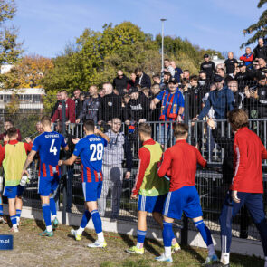 Pilka nozna. Betclic II liga. Wieczysta Krakow - Polonia Bytom. 23.10.2024