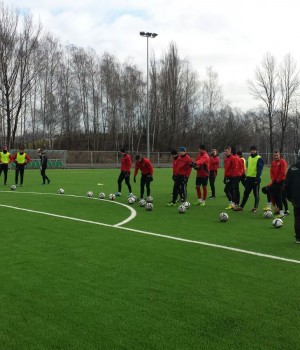 Trening na Szombierkach