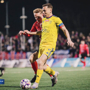Pilka nozna. Betclic II liga. Polonia Bytom - Podbeskidzie Bielsko-Biala. 28.02.2025