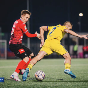 Pilka nozna. Betclic II liga. Polonia Bytom - Podbeskidzie Bielsko-Biala. 28.02.2025