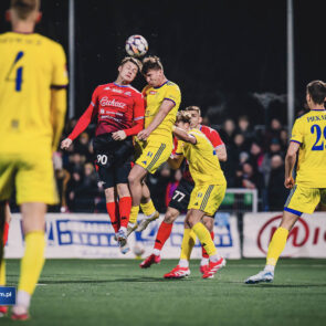 Pilka nozna. Betclic II liga. Polonia Bytom - Podbeskidzie Bielsko-Biala. 28.02.2025