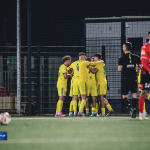 Pilka nozna. Betclic II liga. Polonia Bytom - Podbeskidzie Bielsko-Biala. 28.02.2025