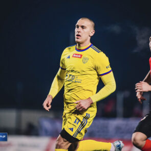 Pilka nozna. Betclic II liga. Polonia Bytom - Podbeskidzie Bielsko-Biala. 28.02.2025