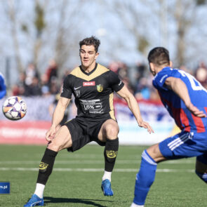 Pilka nozna. Betclic II liga. Polonia Bytom - GKS Jastrzebie. 16.03.2025