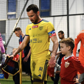Pilka nozna. Betclic II liga. Polonia Bytom - Skra Czestochowa. 12.04.2025