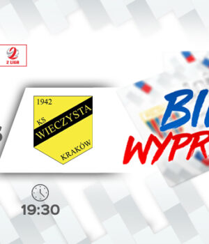 Wejściówki na mecz z Wieczystą wyprzedane!