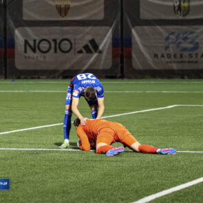 Pilka nozna. Betclic II liga. Polonia Bytom - Wieczysta Krakow. 11.05.2025