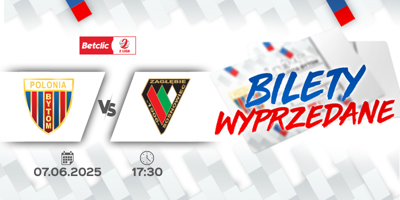 Bilety na mecz z Zagłębiem wyprzedane!