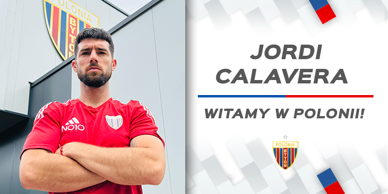 Jordi Calavera dołącza do Polonii Bytom