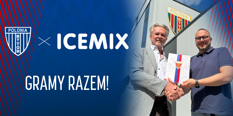 Gramy razem! Icemix sponsorem Polonii Bytom