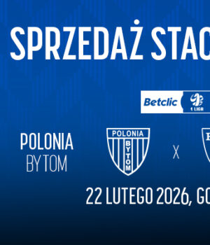 Otwieramy kasy przed meczem z Pogonią Siedlce