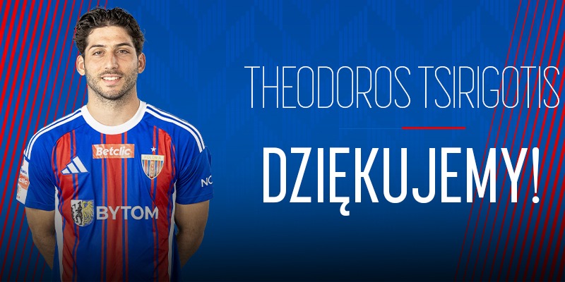 Theodoros Tsirigotis opuszcza Polonię Bytom