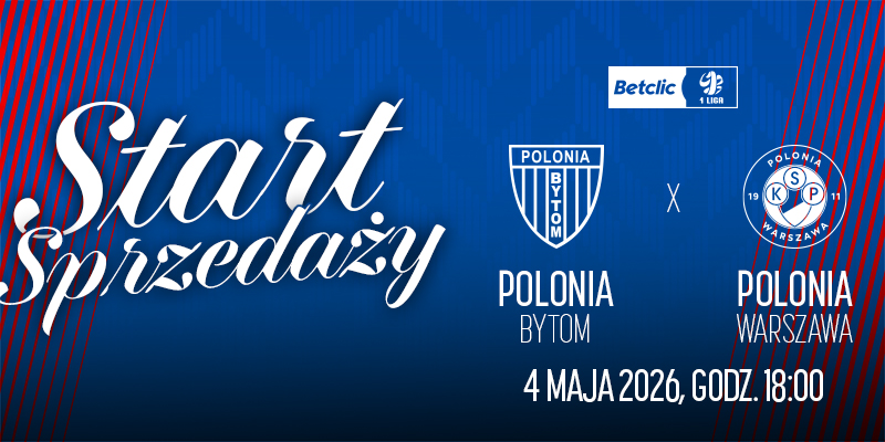 Start sprzedaży biletów na mecz z Polonią Warszawa