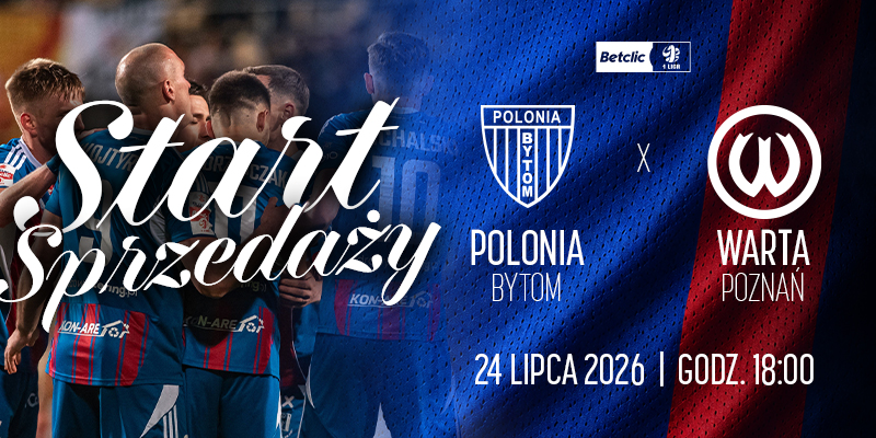 W środę rusza sprzedaż biletów na mecz z Wartą Poznań!