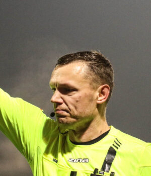 Damian Krumplewski sędzią meczu z Pogonią