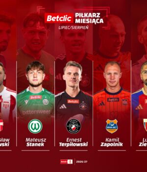 Czas na pierwszy wybór sezonu. Kto zostanie Betclic Piłkarzem Miesiąca?